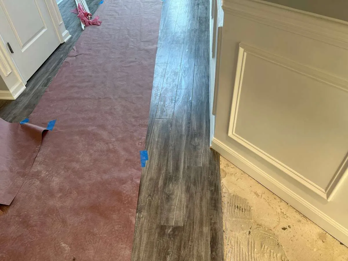 Completed marble shower restoration in New Baltimore